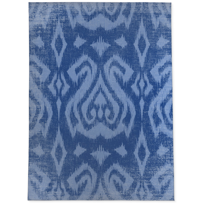Grovelane Hartlepool Performance Blue Rug Wayfair